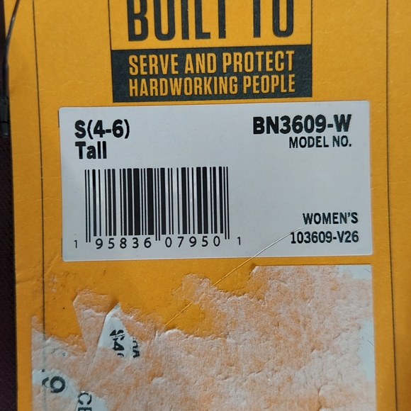 Women's Carrhart Leggings NWT Women's Size Small Tall - Picture 2 of 7